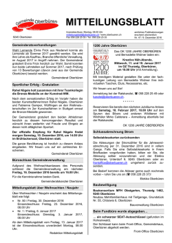 mitteilungsblatt