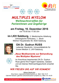 im LKH Salzburg - Multiples Myelom