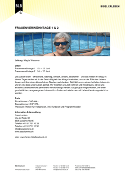 Informations-Flyer