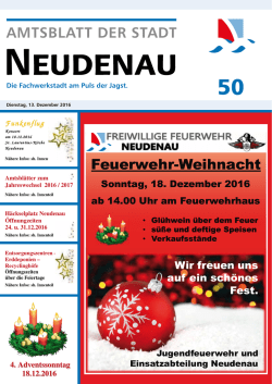 amtsblatt der stadt