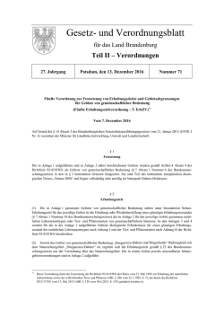 Gesetz- und Verordnungsblatt - BRAVORS