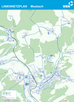 LINIENNETZPLAN Mosbach