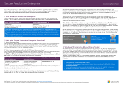 Enterprise Cloud Suite (Factsheet)