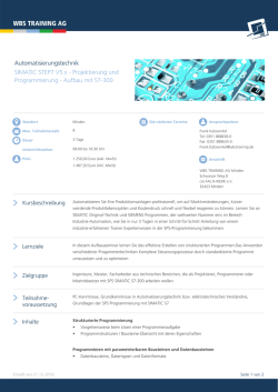 SIMATIC STEP7 V5.x - Projektierung und