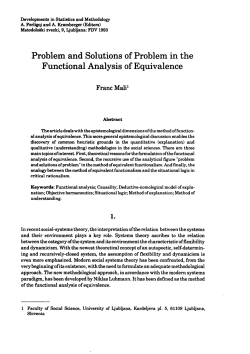 Problem and Solutions of Problem in the Functional Analysis of