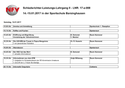 Schiedsrichter-Leistungs-Lehrgang II - LNR: 17-z-000 14.