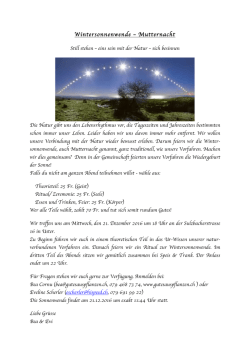 Julfest, 21. Dezember 2016