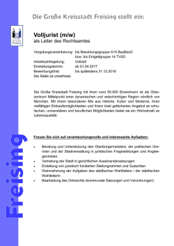 Volljurist (m/w)