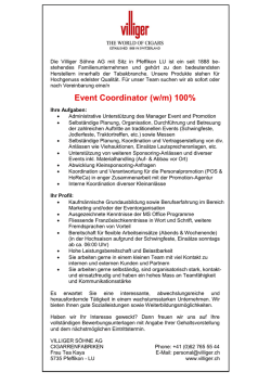 Inserat - USP Partner AG