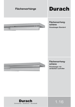 Durach Datenblatt Fl&auml;chenvorhang