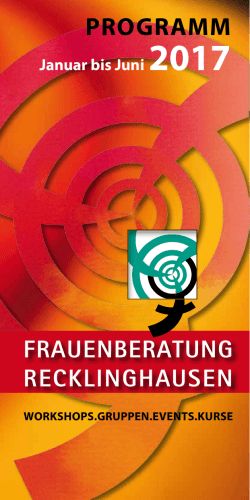 Programm - Frauenberatung