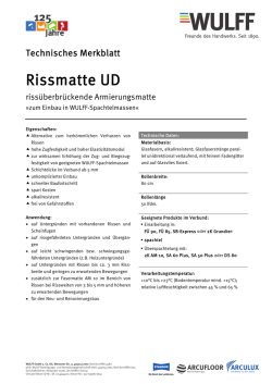 Rissmatte UD
