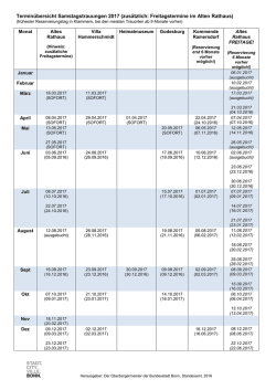 Samstage extern