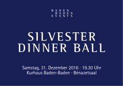 Silvester-Broschüre 2016 - Baden