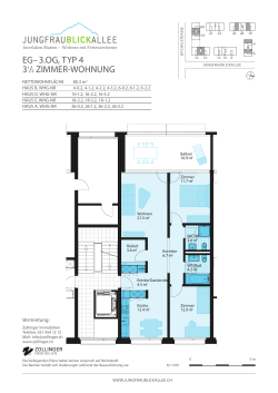 eg &ndash; 3.og, typ 4 31/2 zimmer-wohnung