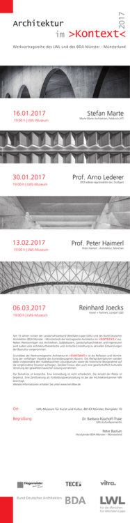 AIK Flyer - Bund Deutscher Architekten