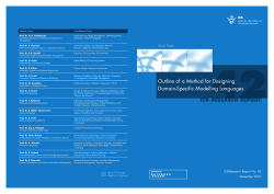 Outline of a Method for Designing Domain-Specific Modelling