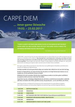 Informationen finden Sie hier.