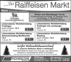 Gro&szlig;er Weihnachtsbaumverkauf