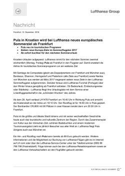 Pressemitteilung - Newsroom