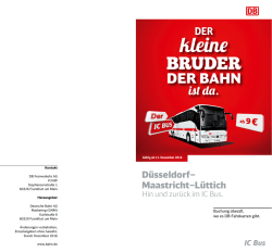 D&uuml;sseldorf&ndash; Maastricht&ndash;L&uuml;ttich