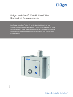 Dr&auml;ger VarioGard &reg; 33x0 IR Messf&uuml;hler