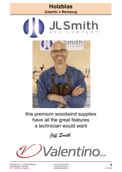 Holzblas Jeff Smith