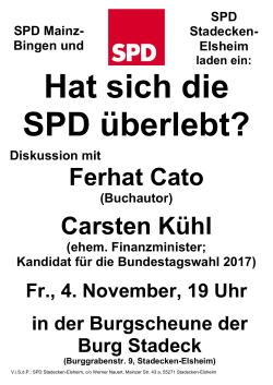 Ferhat Cato Carsten Kühl - SPD Stadecken