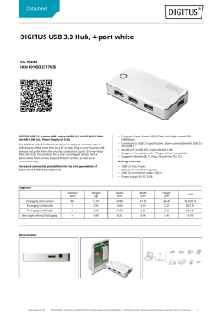 DIGITUS USB 3.0 Hub, 4
