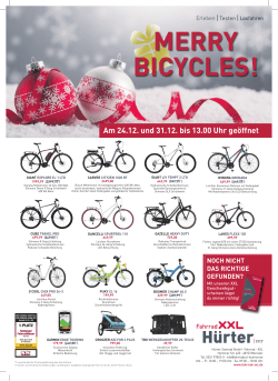 merry bicycles!