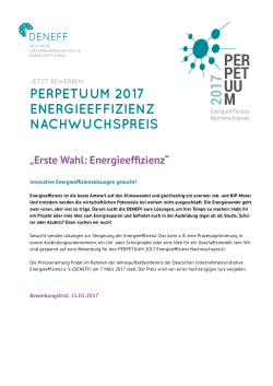 perpetuum 2017 energieeffizienz nachwuchspreis