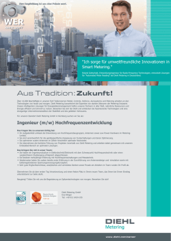 Ingenieur (m/w) Hochfrequenzentwicklung