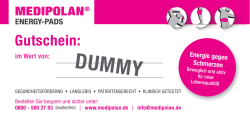 Gutschein - Medipolan