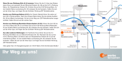 Ihr Weg zu uns! - ZDF Werbefernsehen