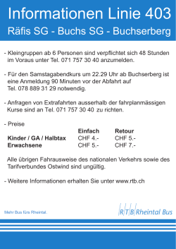 Winterfahrplan Buchserberg Information 11.12.16