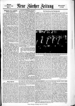 Zürcher - Neue Zürcher Zeitung