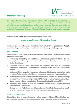 IAT Leipzig - Deutsche Vereinigung für Sportwissenschaft