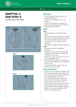 HAUPTTEIL 2: Bank-Treffer II