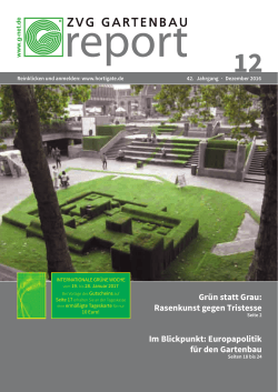 lesen - Zentralverband Gartenbau e.V.