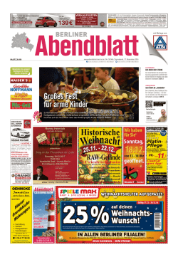 Gro&szlig;esFest f&uuml;rarmeKinder