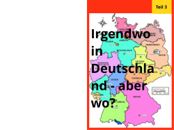 Irgendwo in DE - aber wo? Teil 3