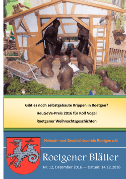 Heft - Heimat- und Geschichtsverein Roetgen