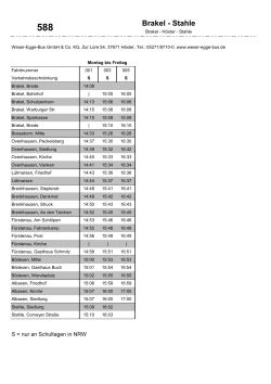 588 - Weser-Egge-Bus