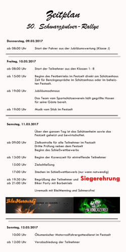 Zeitplan SPR-2017 - Schwarzpulver