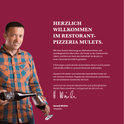 HERZLICH WILLKOMMEN IM RESTORANT