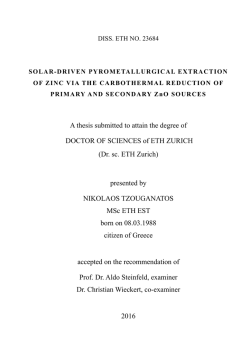 Dr. sc. ETH Zurich - ETH E