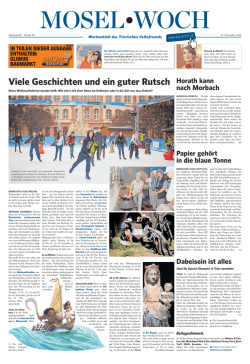 Viele Geschichten und ein guter Rutsch