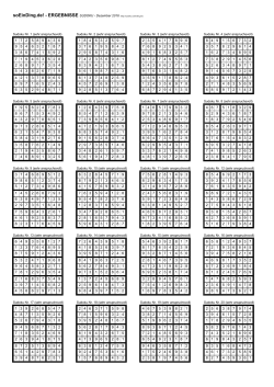 sehr anspruchsvoll - Sudoku