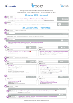 IR 2017 - Zum Programm