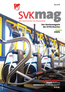 SVKmag Ausgabe 2-2016